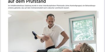 Pilotstudie zum Liebscher&Bracht Schmerzmodell in Österreich veröffentlicht